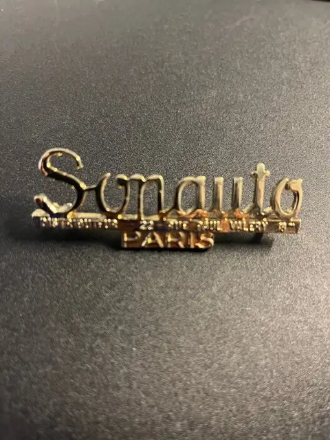 Embleem/mascotte/kenteken - Badge Porsche Sonauto PAris -