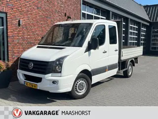 Volkswagen Crafter 50 2.0 TDI L2H1 DC Laadbak 6-Pers. 3500Kg Trek Airco/Cruise/Bluetooth