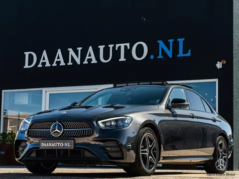 Mercedes-Benz E-klasse 300 e Business Solution AMG Full option Burmester Pano Memory Acc Glascoating