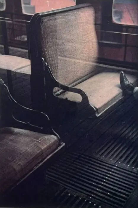 Saul Leiter (1923-2013) - Foot On EI, 1954