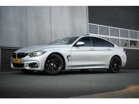 BMW 4 Serie Gran Coupé 430i 252 pk High Executive M-Sportpakket / Frozen-Grey/ Led-Koplamp/ Schuif-D