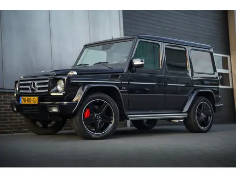 Mercedes-Benz G-Klasse AMG 55 K. 476 pk St.Wagon AMG-Sportpakket / NL-Auto/ 7-Zitter/ Leder/ Schuif-