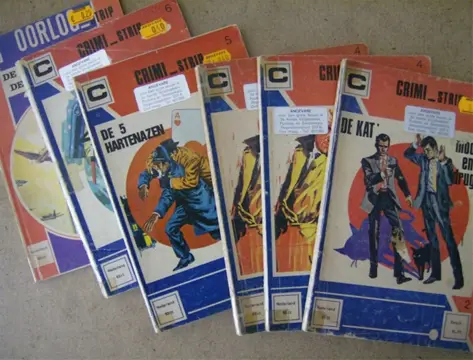 Crimi-strip en oorlog-strip