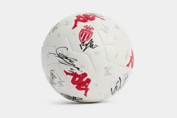 AS Monaco - Bal gesigneerd door 13 spelers en de coach