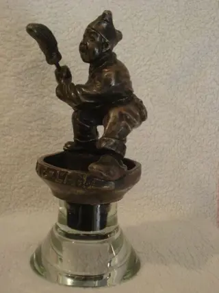 Embleem/mascotte/kenteken - Soldat HALTE-LA signé MALESPINA