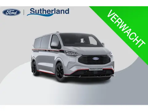 Ford Transit Custom 320 2.5 PHEV L2H1 Grey Platinum DC 233pk | Rijklaar | Ford Voorraad | Dubbele zi