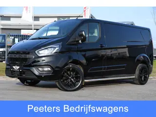 Ford Transit Custom 300 2.0 TDCI L2H1 Limited Black Edition Camera, Cruise, Carplay, Stoelverwarming