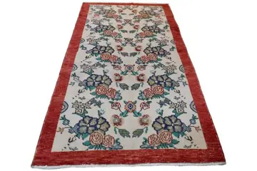 Vintage flower - Vloerkleed - 197 cm - 102 cm