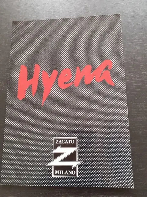 Brochures/catalogi - Lancia Hyena Zagato - 1990-2000