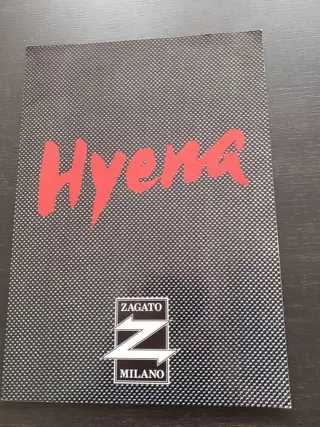 Brochures/catalogi - Lancia Hyena Zagato - 1990-2000