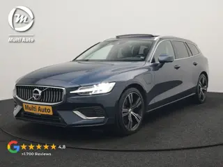Volvo V60 T6 Recharge AWD Inscription PHEV 340pk Dealer O.H. | Panodak | Head Up | 360 Camera | Adap