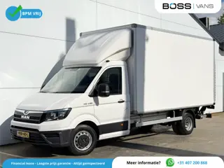 MAN TGE 5.180 2.0 TDI Automaat Laadklep Dubbellucht Airco Cruise Control Carplay Navigatie Camera Ba