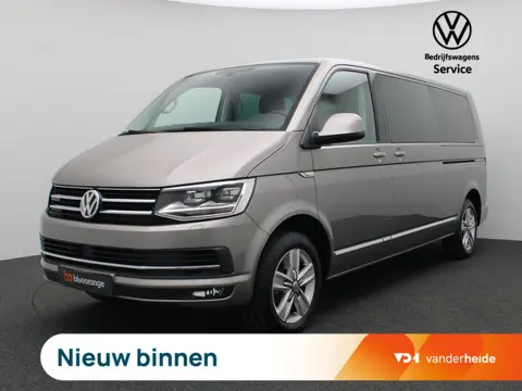 Volkswagen Transporter 2.0 TDI L2H1 DC 4Motion Highline 199PK DSG Caravelle, Schuifdak, Trekhaak, Me
