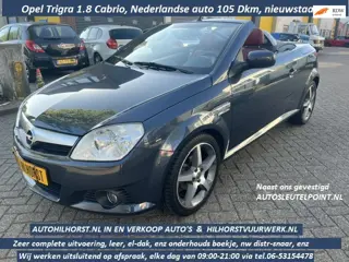 Opel Tigra TwinTop 1.8-16V Linea Rosso , 2e eigenaar, Nederlandse auto, boekjes-nap-pas, zeldzaam mo
