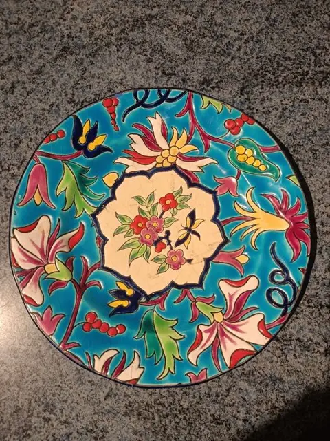 Emaux de Longwy - Plaat gestempeld en genummerd. (1)