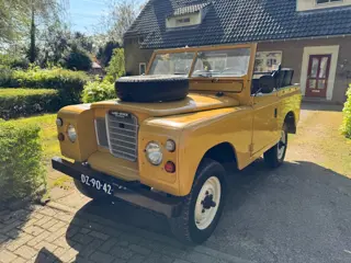 Land Rover Series 88'' DIESEL 7 persoons, APK en wegenbelasting vri