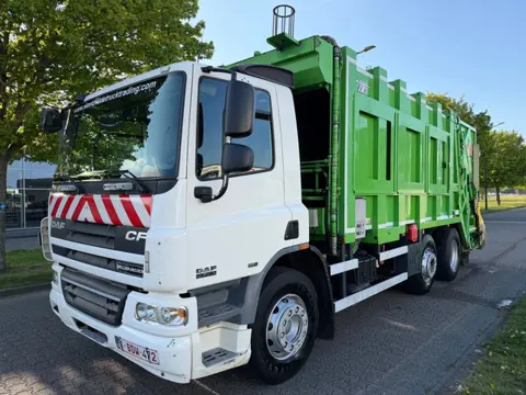 DAF CF 75.250 VDK PUSHER 2000 + EURO 5 + AIRCO (bj 2007)