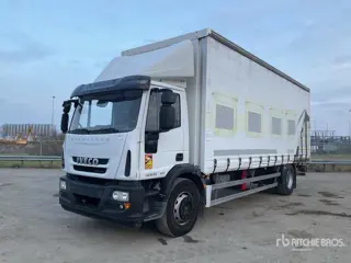 Iveco 180E28 EEV 4x2 Curtain Side Truck