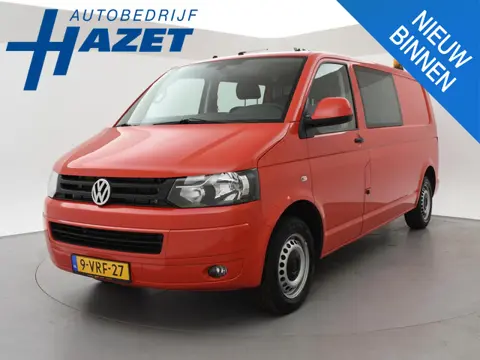 Volkswagen Transporter 2.0 TDI L2H1 *30.291 KM!* DUBBEL CABINE - MARGE 1e EIGENAAR | 5-PERS | TREKHA