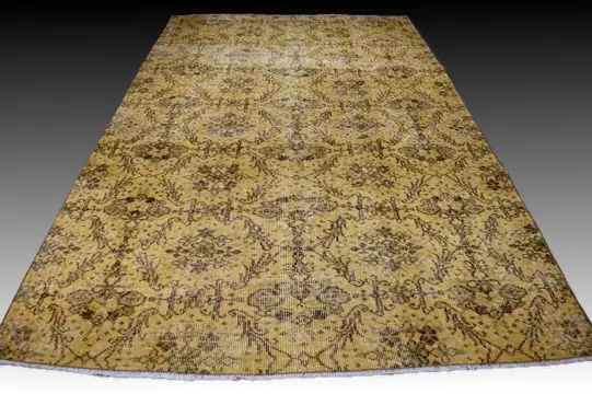 Yellow Vintage - Vloerkleed - 250 cm - 154 cm