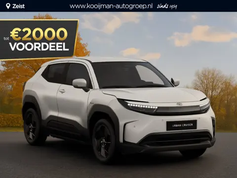 Toyota Urban Cruiser Active 49 kWh Private lease vanaf € 449,- Private lease vanaf € 449,- ! Op basi