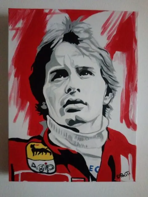 Formule 1 - Gilles Villeneuve - Kunstwerk