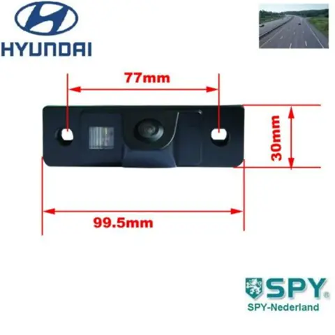 Hyundai Elantra achteruitrijcamera systeem SPY