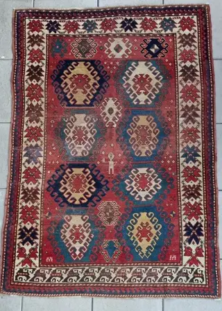 Kazak Bordjalu Antico - Tapijt - 180 cm - 123 cm