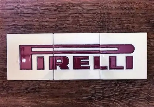 Embleem/mascotte/kenteken - Azulejos Pirelli - Pirelli