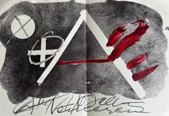 Antoni Tapies - Lithographie originale - 1975 - Jaren 1970