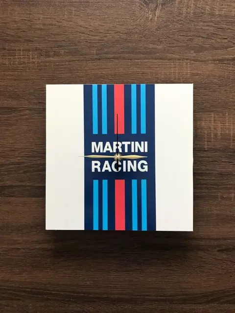 Decoratief object - Martini Racing Themed Wall Clock - PK