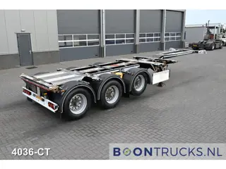 D-Tec FLEXITRAILER 2x20-30-40-45ft HC * ADR * 3x EXTANDABLE * LIFT AXLE * BPW/DRUM * NL TRAILER