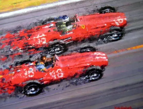 Afbeelding/illustratie - 70x50 cm - Lim 50 Pcs - Ferrari