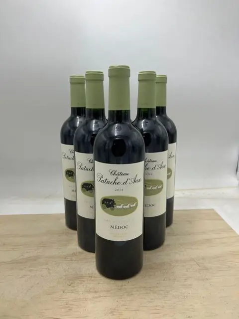 2014 Chateau Patache d 'Aux - Bordeaux - 6 Flessen (0.75