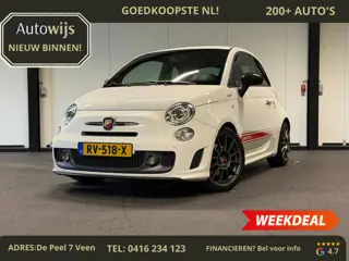 Fiat 500 1.4 T-Jet Abarth Turismo|LEDER|161PK|NAVI|INTERSCOPE|PDC