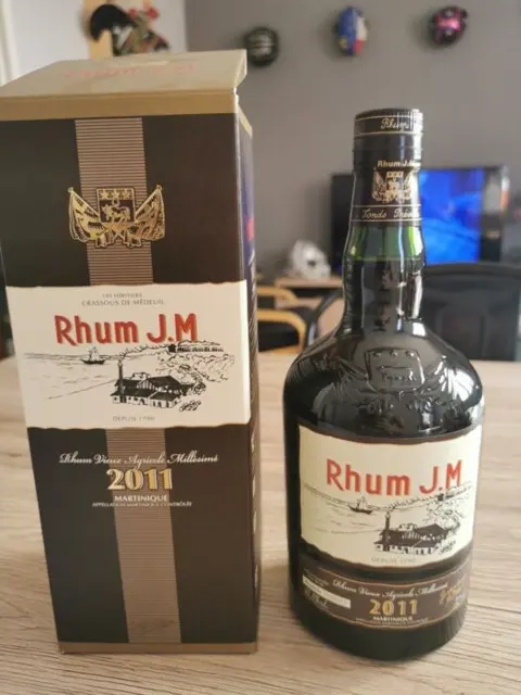 Rhum JM 2011 - Rhum Vieux Agricole millésime - b. 2021 -