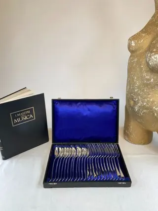 Christofle - Bestek (24) - Verzilverd - Fidelio