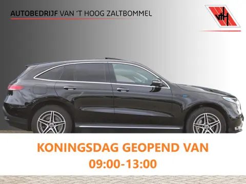 Mercedes-Benz EQC 400 4MATIC Premium Plus 80 kWh AMG LINE LEDER SCHUIFDAK CARPLAY SFEER KEY-LESS GO