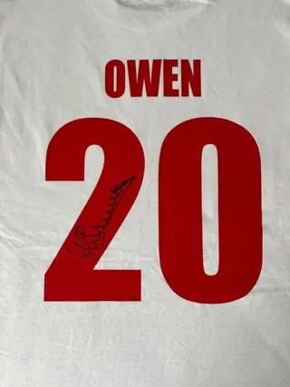 England - Wereldkampioenschap Voetbal - Michael Owen -