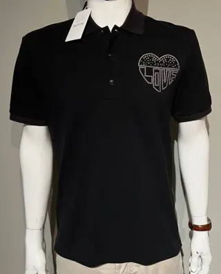 Valentino - M ‘LOVE’ Studded’ Poloshirt