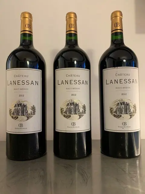 2012 Château Lanessan - Bordeaux - 3 Magnum (1,5 L)