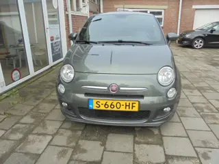 Fiat 500 1.2 S Airco, ParksensorenAchter, Sportstoelen, Navigatiesysteem, Boordcomputer,