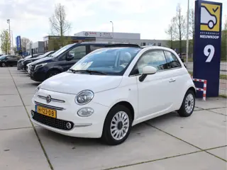 Fiat 500C 0.9 TwinAir Turbo Lounge Nieuw MMI, NL-Auto, Half leder, PDC Prijspakker!