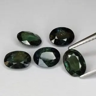 5 pcs Meermin Saffier - 4.33 ct