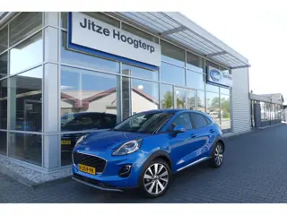 Ford Puma 1.0 EcoBoost Hybrid Titanium X TREKHAAK AFNEEMBAAR (1.100KG), WINTER PACK, ADAPT. CRUISE, 