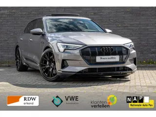 Audi E-tron E-tron 55 quattro s-line Panoramadak Grey & Black