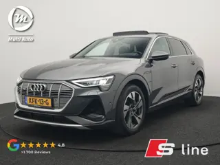 Audi e-tron 50 Quattro 2x S Line 313pk Dealer O.H INCL BTW | Luchtvering | Panodak | Head Up | Adapt