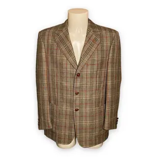 Yves Saint Laurent - Exclusive Tartan 100% Wool Blazer