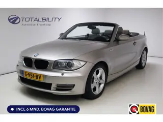 BMW 1 Serie Cabrio 125i High Executive 218 PK 6 cilinder | Keyless | Xenon | Stoelverwarming| Naviga