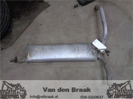 Peugeot 107 1.0 12V 2005-2014 Uitlaat einddemper